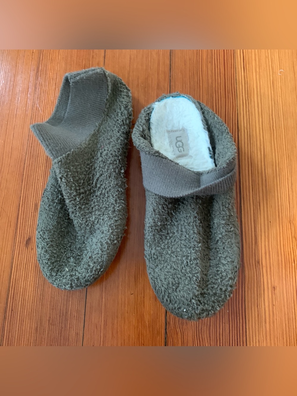UGG Tasman X Women's Green US 7 Waterproof Rubber Clogs w/ Removable Sock - Picture 11 of 12